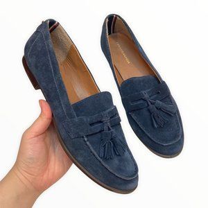 Tommy Hilfiger Sonya Penny Loafers with Tassels US 8.5 Navy